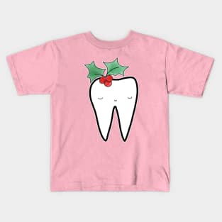 Molar Mistletoe Kids T-Shirt